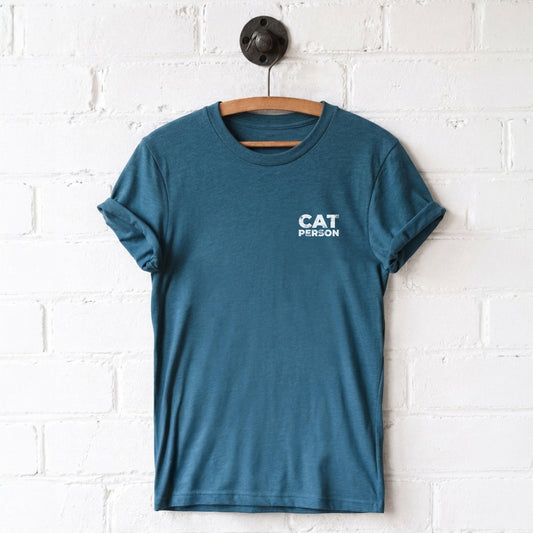 Cat Person Pocket T-Shirt